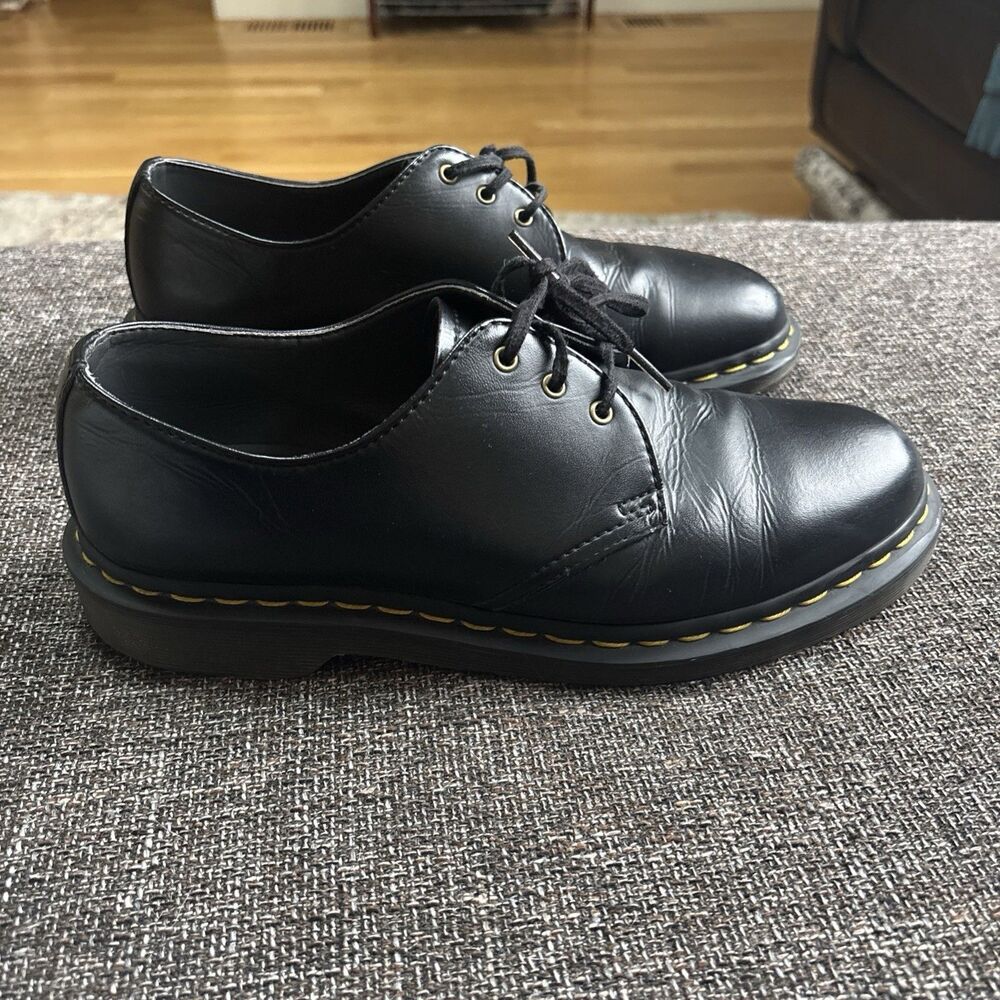 Men’s Dr. Doc Martens Vintage 1461  Black Leather Oxfords Size 9 Men’s 10 Ladies
